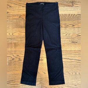 Hilary Radley Midnight Textured Straight Leg Pants – Size 8